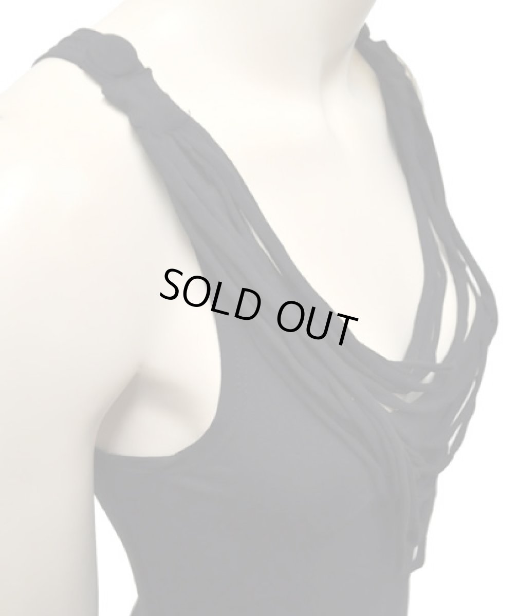 画像3: KAYO - Anime Clothing「ストリング・タンクトップ・ニューエディション/ブラック」 (3)