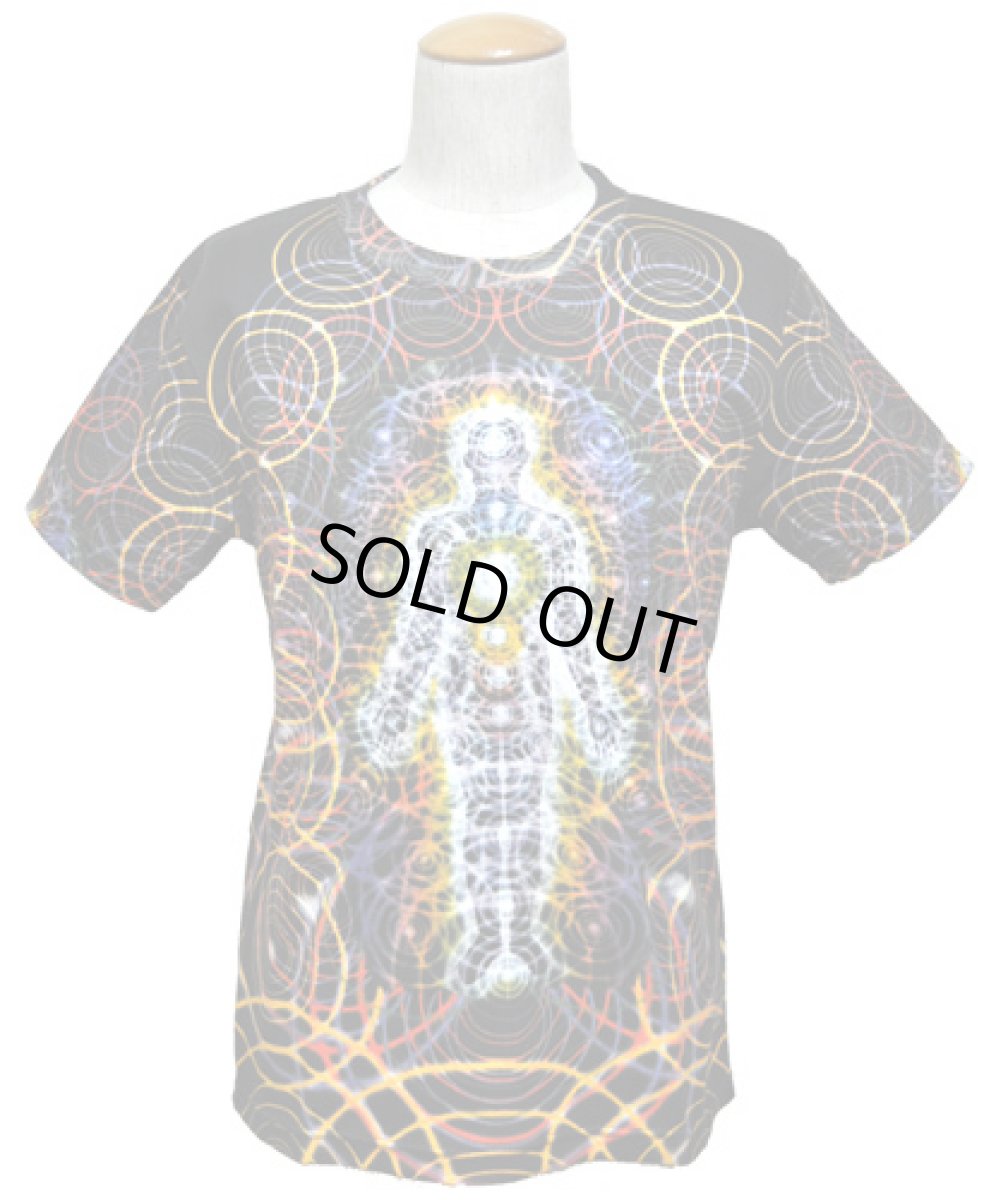 画像1: ALEX GREY メンズ・Tシャツ「Body Mind」 (1)