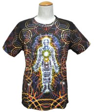 画像1: ALEX GREY メンズ・Tシャツ「Body Mind」 (1)