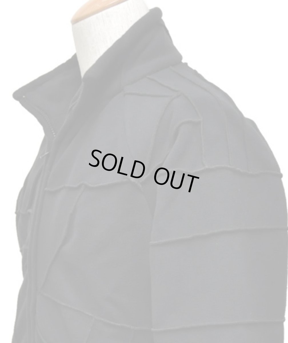 画像2: BONEメンズ・パッチワークジャケット/ブラック (2)