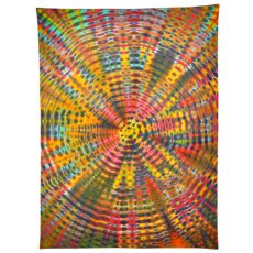 画像1: Grateful Tie-Dye Factory タペストリー / 135cm×99cm (1)