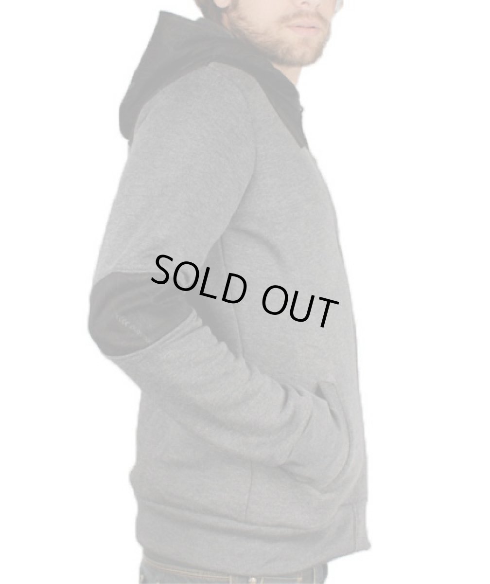 画像2: PLAZMAメンズ・パーカー「Angular / マリンゴ×ブラック」 (2)