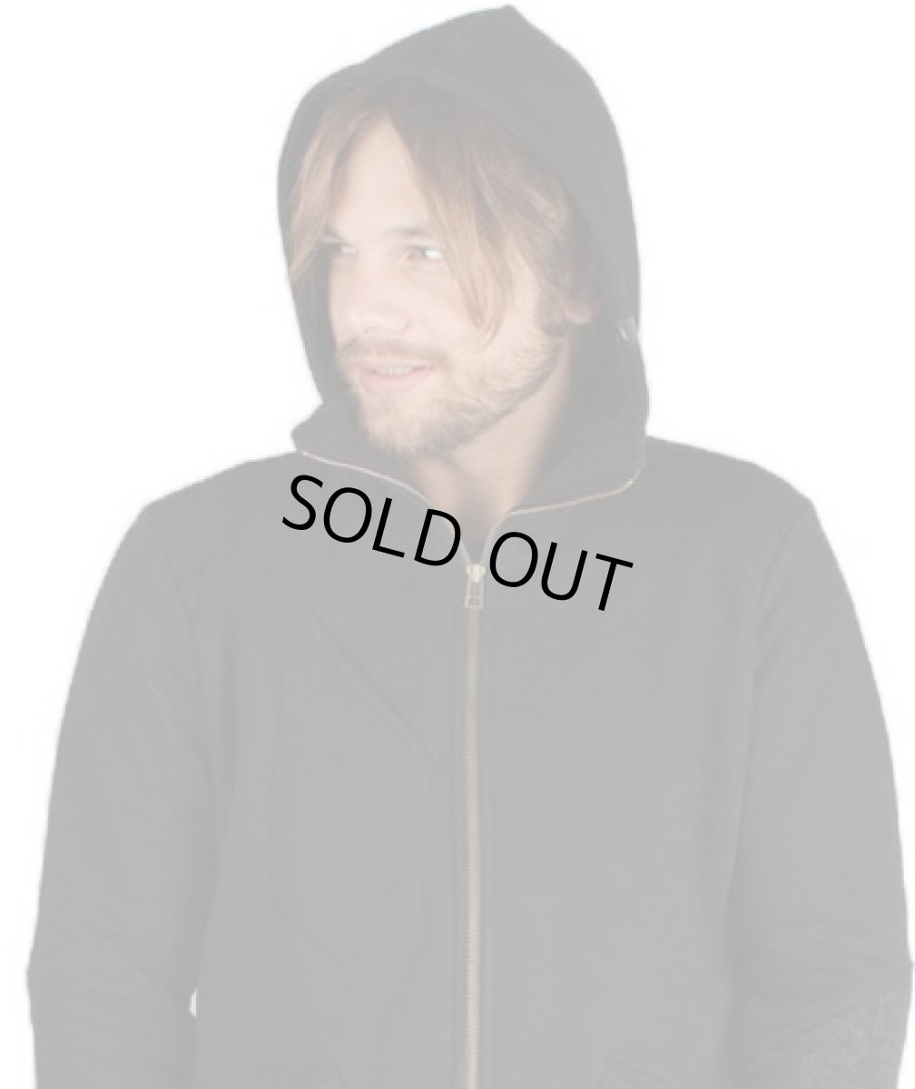 画像2: PLAZMAメンズ・パーカー「Urban / ブラック」 (2)