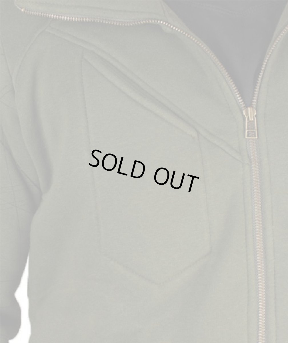 画像4: PLAZMAメンズ・パーカー「Urban / オリーブ」 (4)