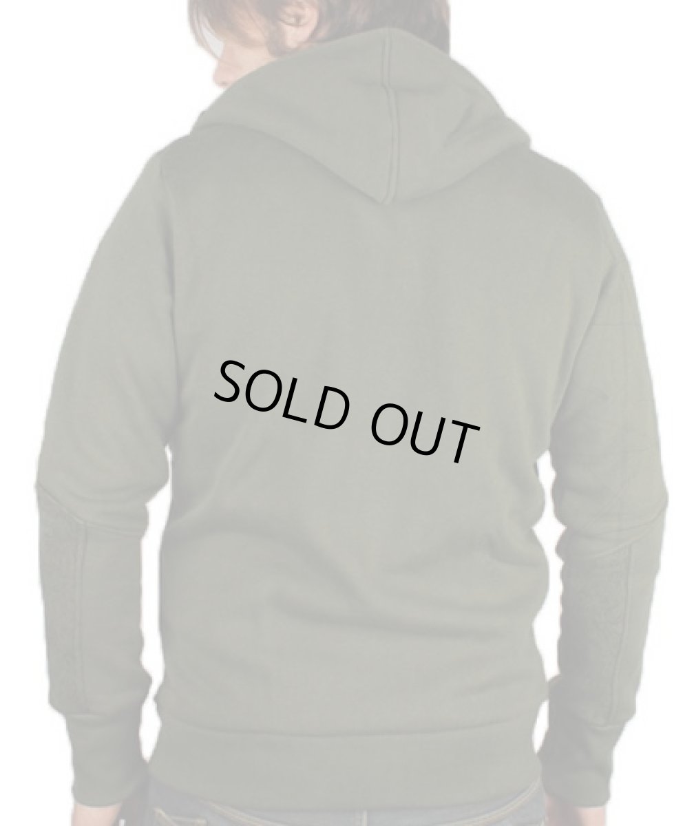 画像3: PLAZMAメンズ・パーカー「Urban / オリーブ」 (3)