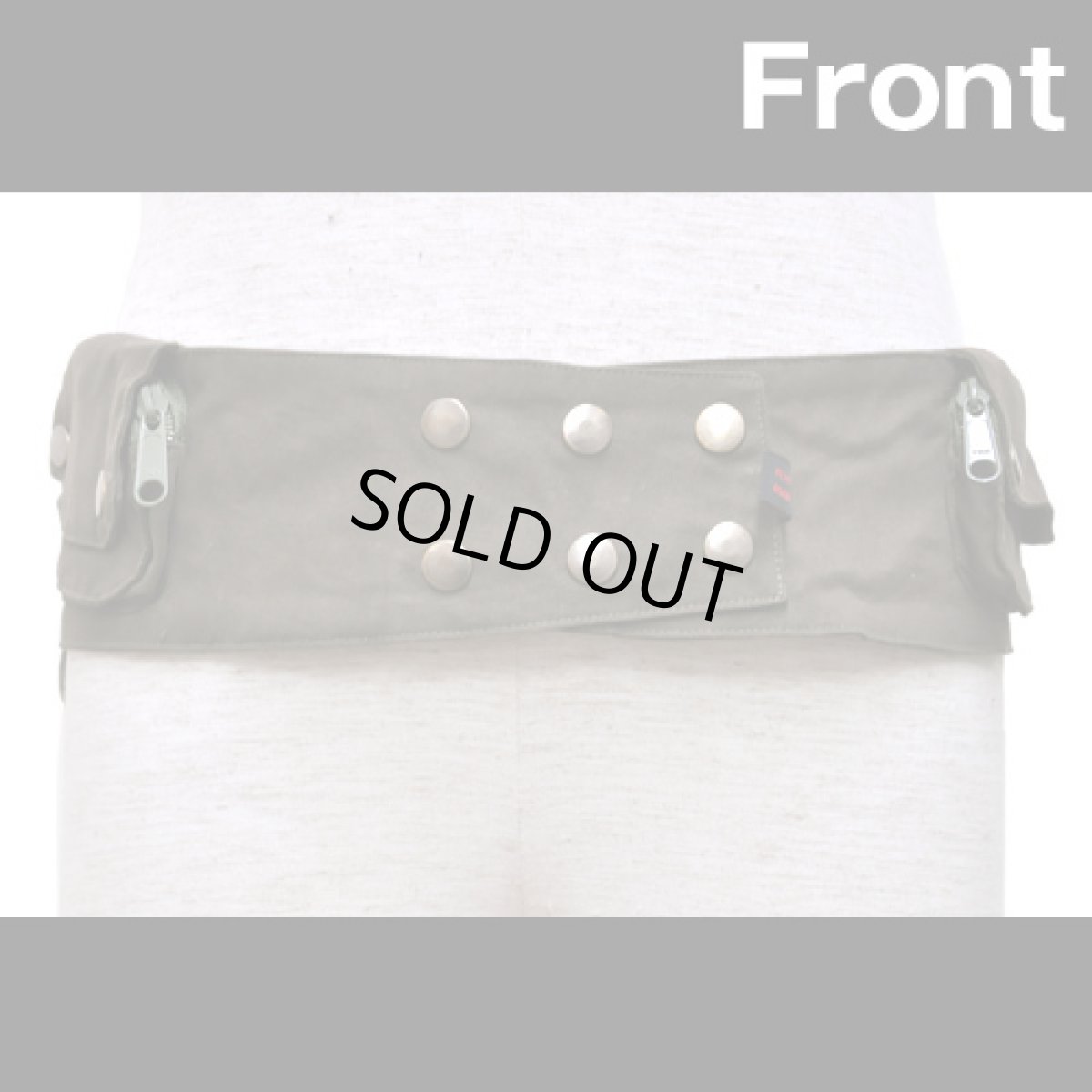 画像3: Flying Agaric ウエストバッグ / カーキ (3)