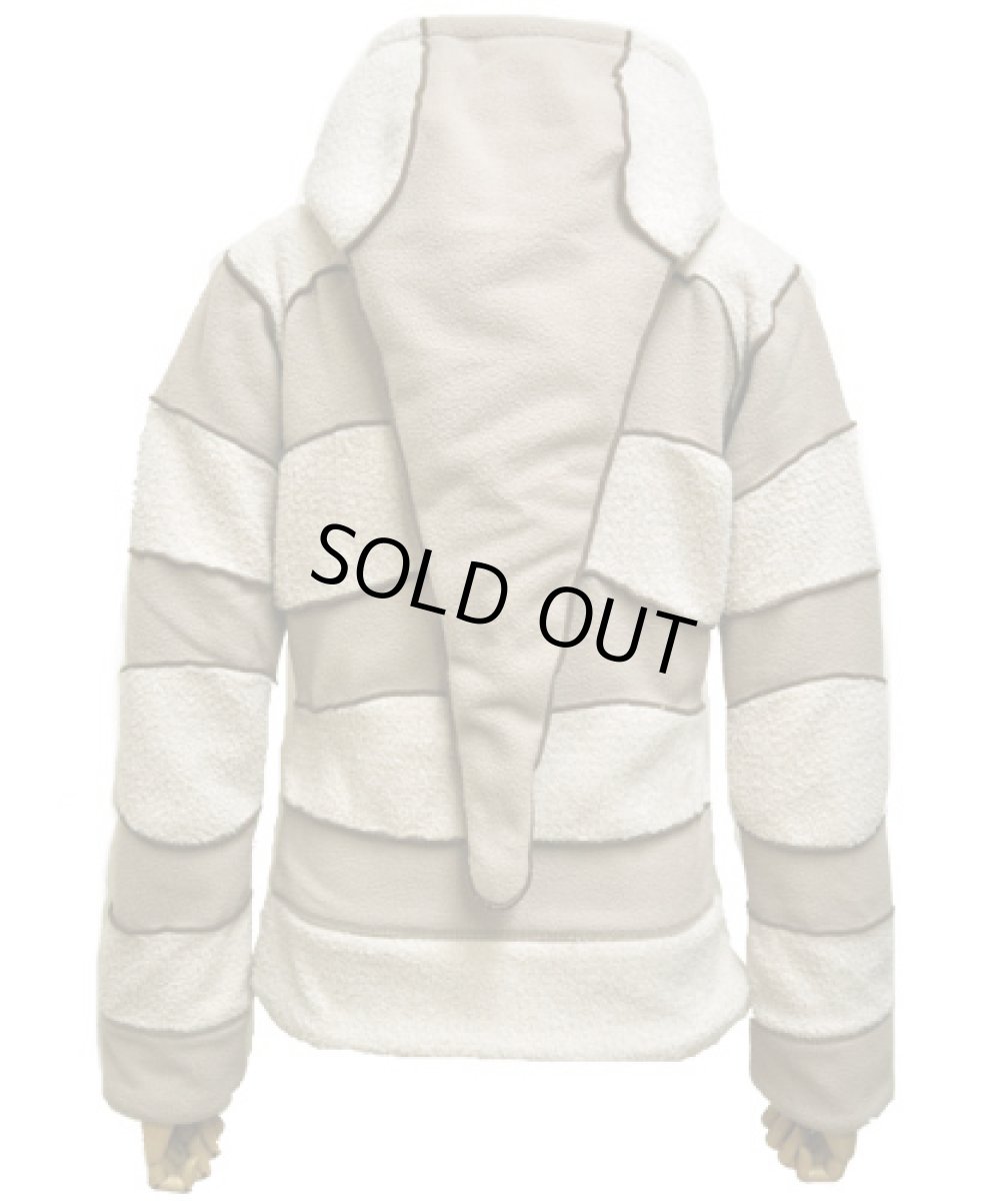 画像4: BONEレディース・フリース・パーカー / アイボリー (4)