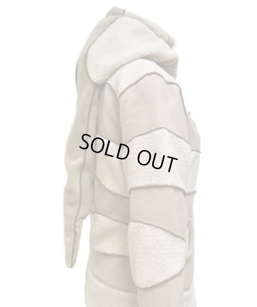 画像3: BONEレディース・フリース・パーカー / アイボリー (3)