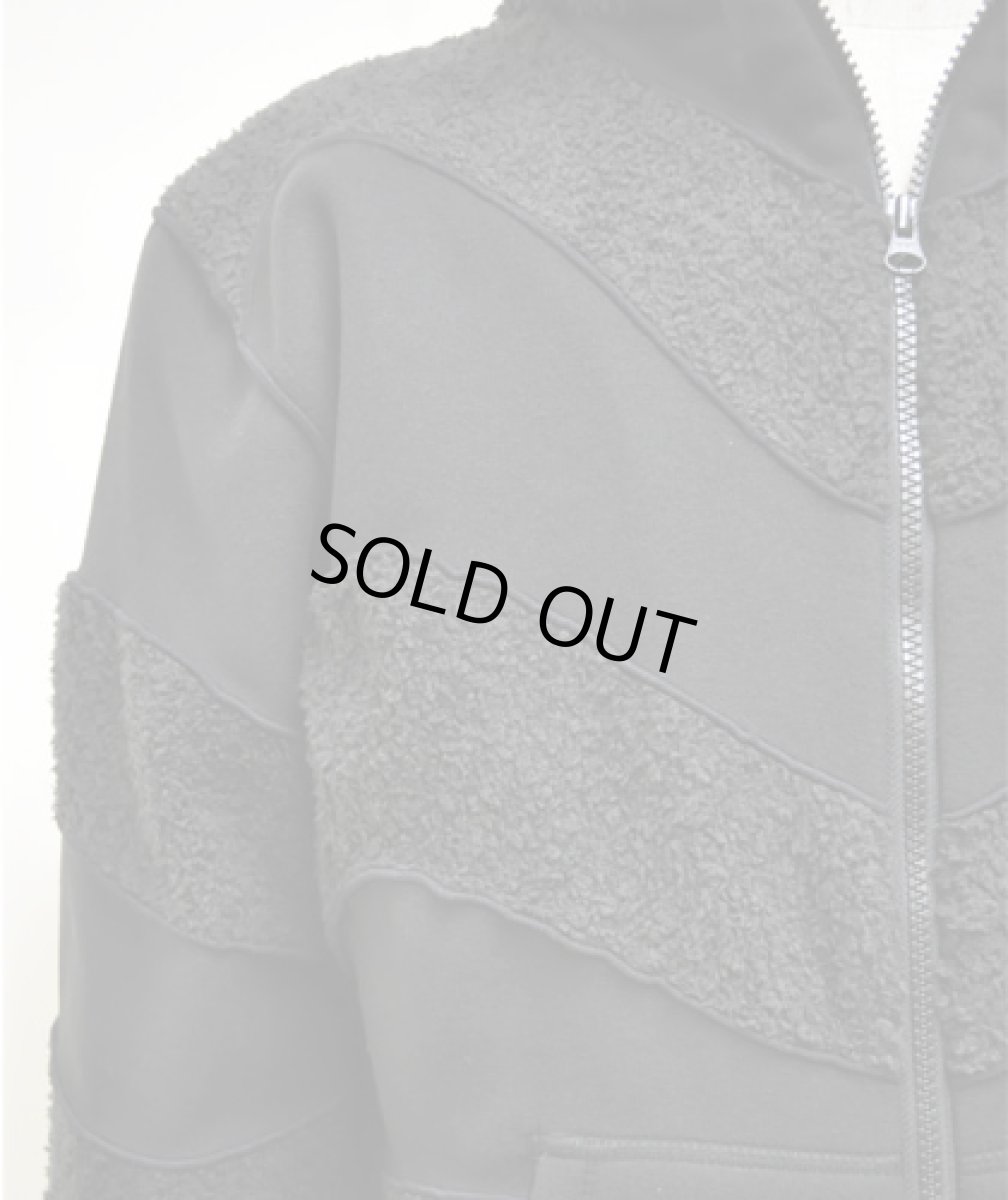 画像2: BONEメンズ・フリース・パーカー / ブラック (2)