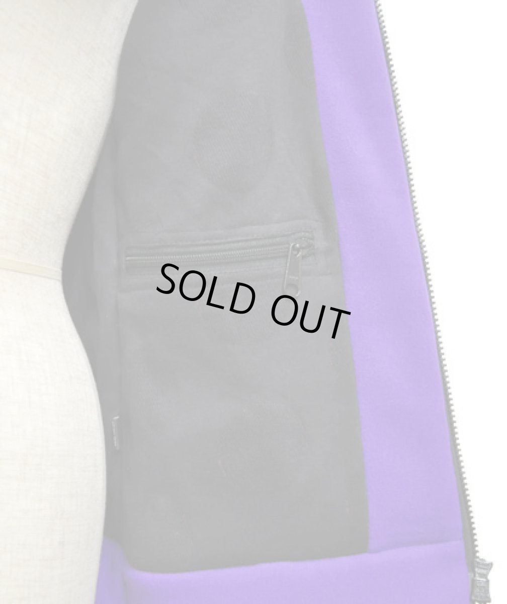 画像5: BONEレディース・フリース・パーカー / パープル (5)