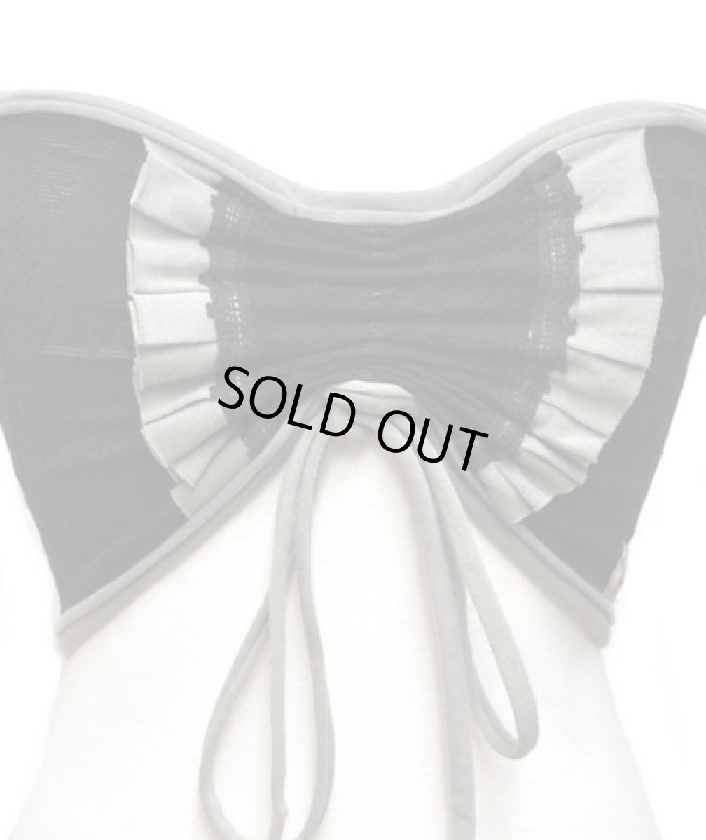 画像4: FREE SPIRIT レディース・チューブトップ「Strapless Bra / ブラック×オリーブ」 (4)