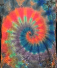 画像4: GRATEFUL TIE-DYE FACTORY メンズ・長袖Tシャツ（リブ袖） / Lサイズ (4)