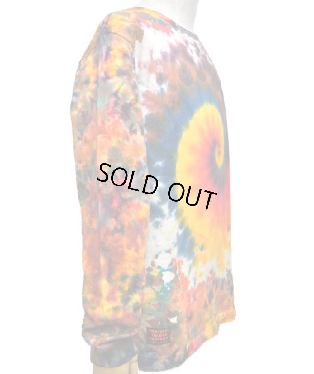 画像2: GRATEFUL TIE-DYE FACTORY メンズ・長袖Tシャツ(リブ袖) / Mサイズ (2)
