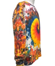 画像2: GRATEFUL TIE-DYE FACTORY メンズ・長袖Tシャツ（リブ袖） / Mサイズ (2)