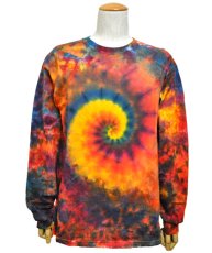 画像1: GRATEFUL TIE-DYE FACTORY メンズ・長袖Tシャツ（リブ袖） / Mサイズ (1)