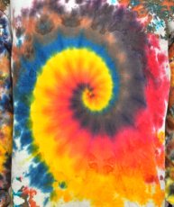 画像4: GRATEFUL TIE-DYE FACTORY メンズ・長袖Tシャツ（リブ袖） / Mサイズ (4)