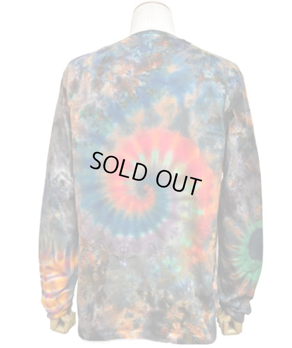 画像3: GRATEFUL TIE-DYE FACTORY メンズ・長袖Tシャツ（リブ袖） / Lサイズ (3)