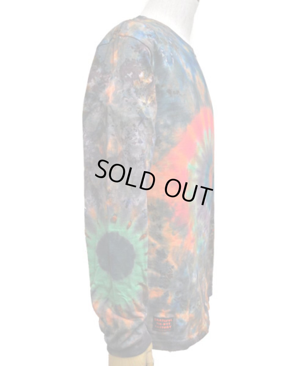 画像2: GRATEFUL TIE-DYE FACTORY メンズ・長袖Tシャツ（リブ袖） / Lサイズ (2)