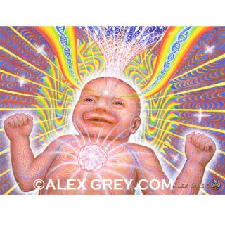 ALEX GREY ポスター「The Great Turn」 - PSYCHEDELIC GARDEN