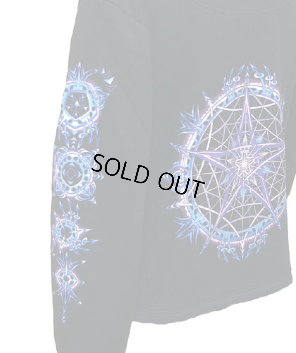 画像4: SPACE TRIBEメンズ・パーカー「Stellar Aqua 」 (4)