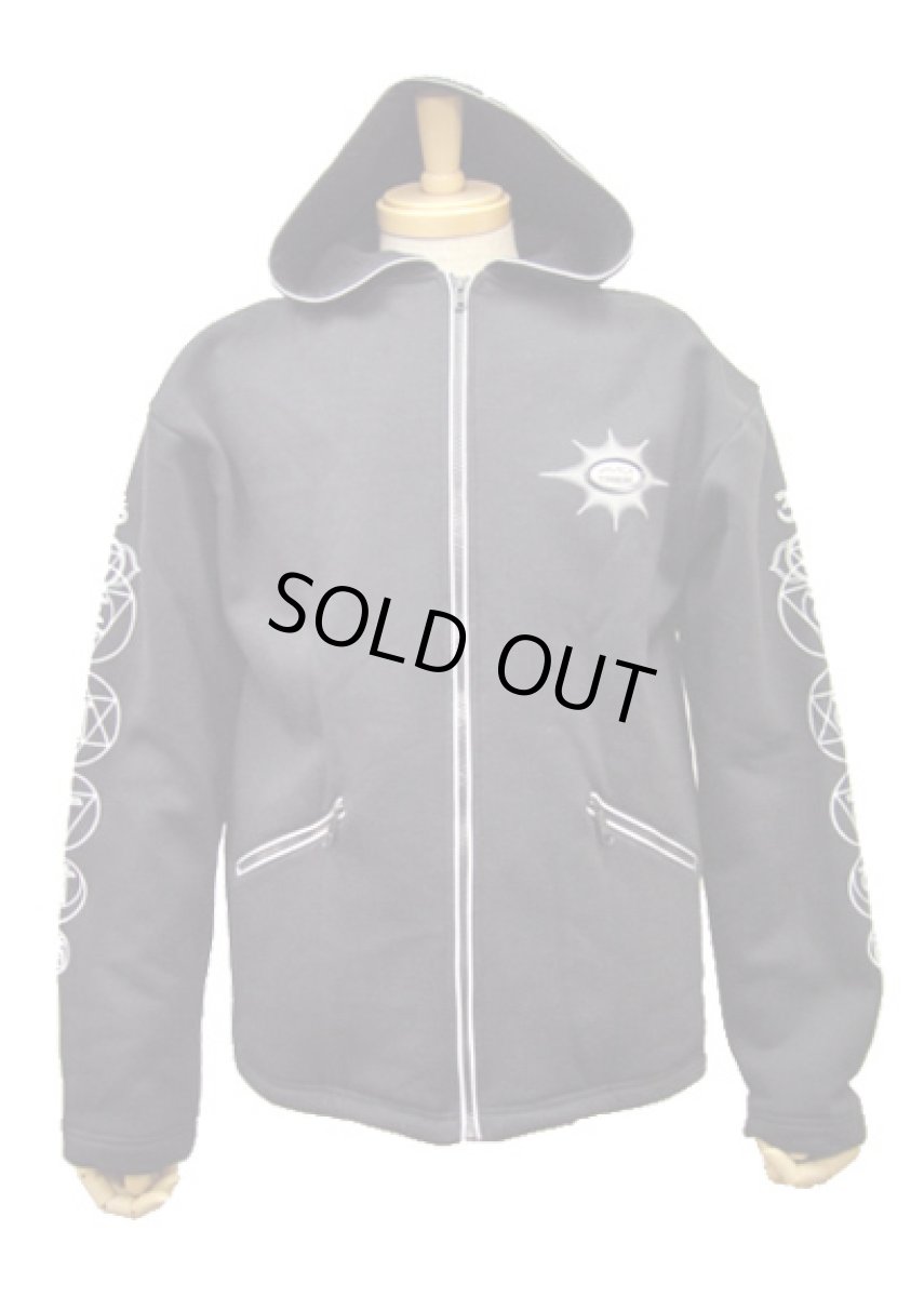 画像3: SPACE TRIBEメンズパーカー「CHAKRA/パープル」 (3)