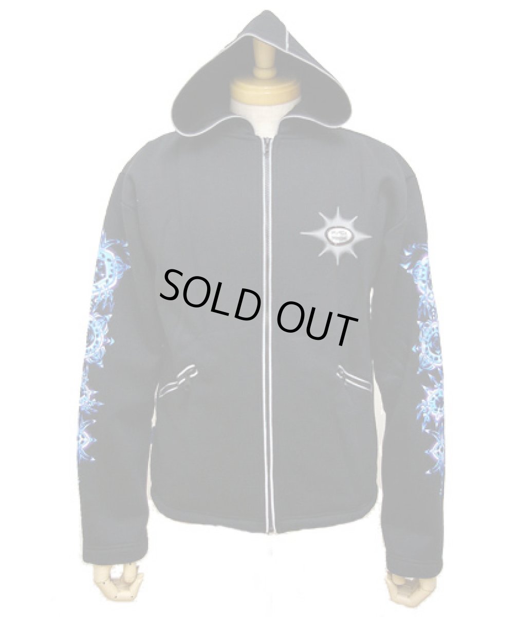 画像5: SPACE TRIBEメンズ・パーカー「Stellar Aqua 」 (5)