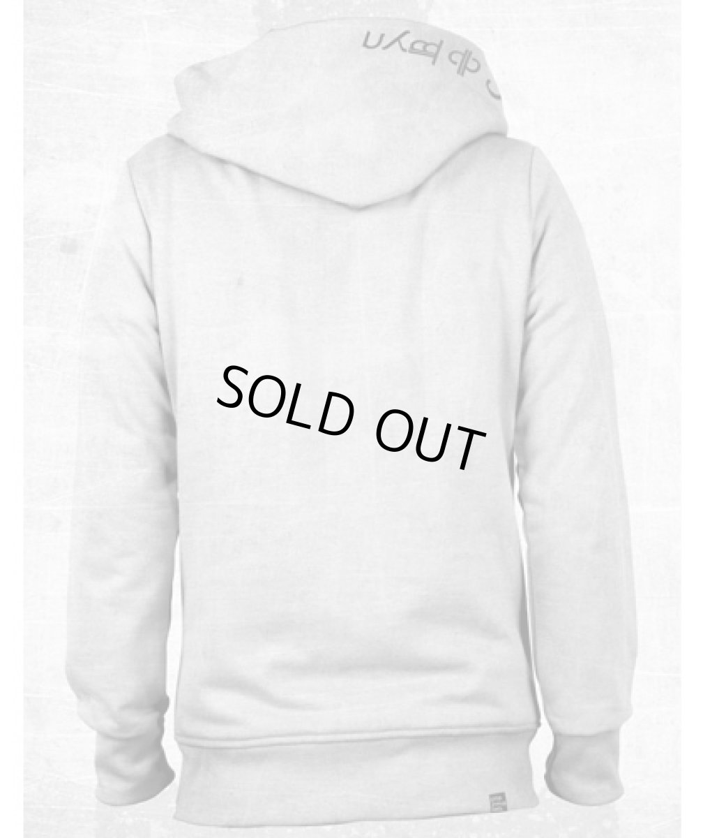 画像2: PLAZMAメンズ・パーカー「Lovely Reaper / メランジ」 (2)