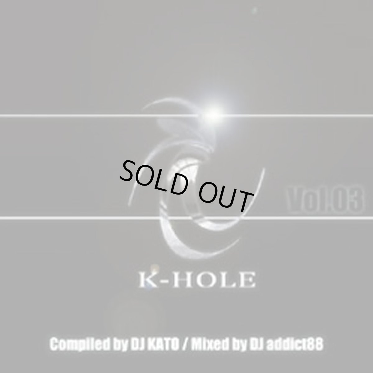 画像1: CD「V.A. / K-HOLE Vol.03」【MIX CD・フルオン】 (1)