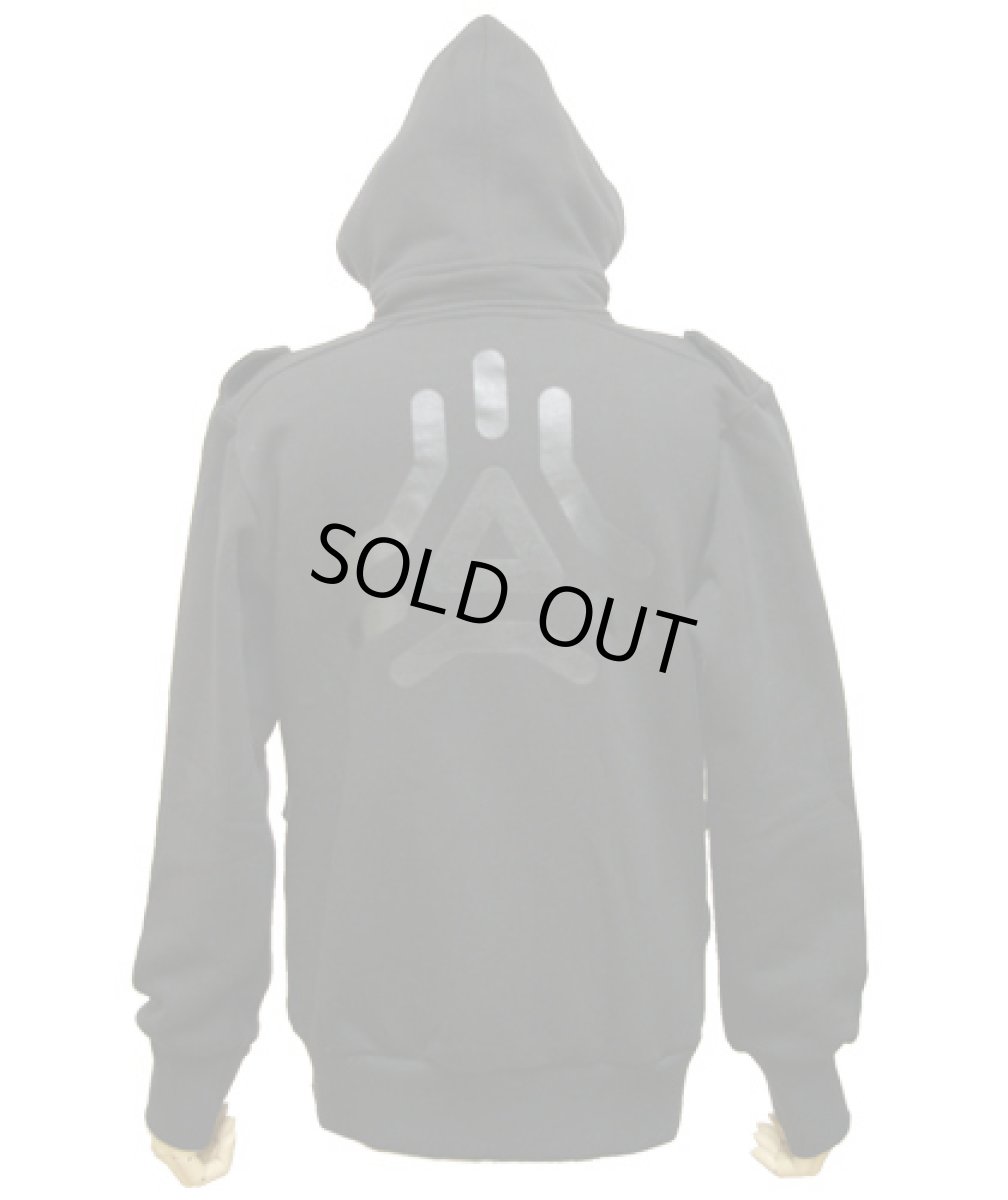 画像5: PLAZMAメンズ・パーカー「War Jacket/ブラック」 (5)