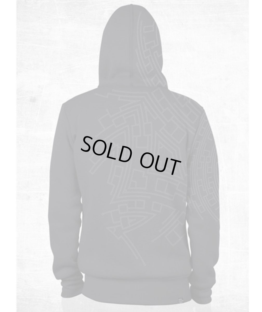 画像3: PLAZMAメンズ・パーカー「Spirit / ダークグレー」 (3)