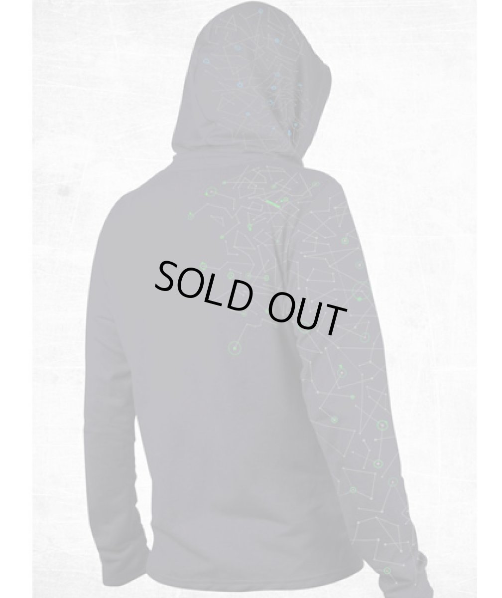 画像4: PLAZMAメンズ・パーカー「Astro / グレー」 (4)