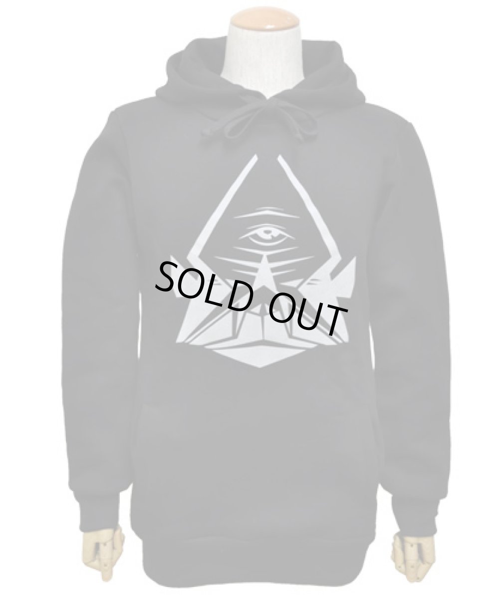 画像3: PLAZMAメンズ・パーカー「Gorilla / ブラック」 (3)