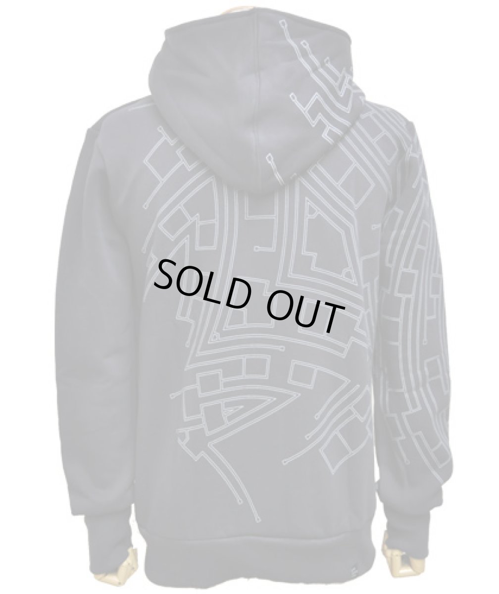 画像5: PLAZMAメンズ・パーカー「Spirit / ダークグレー」 (5)