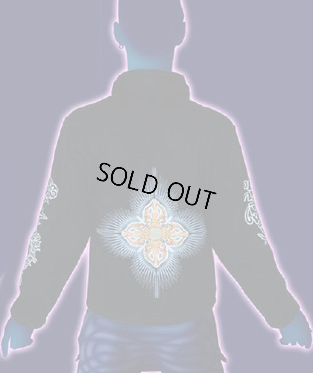 画像2: SPACE TRIBEユニセックス・ジャケット(フード別売り)「Gold Dorje Glo」 (2)