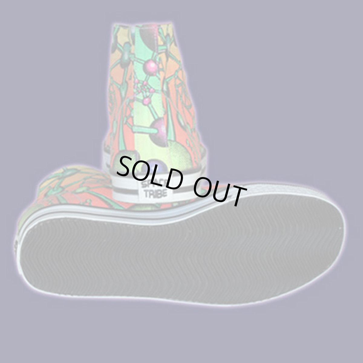 画像3: SPACE TRIBE シューズ「Allstars / Atomic Rainbow」(ファスナー付き) (3)