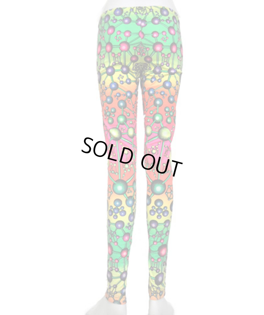 画像3: SPACE TRIBE レギンス「Rainbow Atomic」 (3)