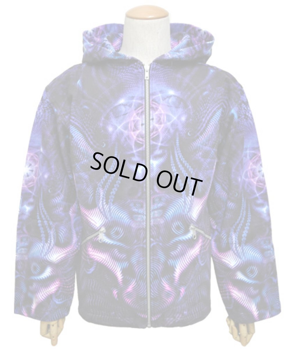 画像3: SPACE TRIBEメンズ・パーカー「Violet Foxy Lady」 (3)