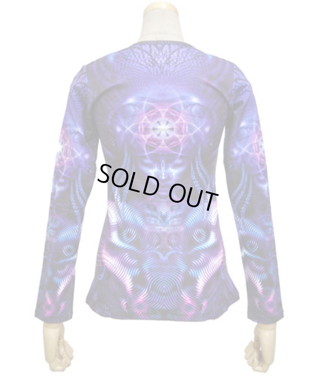 画像3: SPACE TRIBE レディース・長袖カットソー「Violet Foxy Lady」 (3)