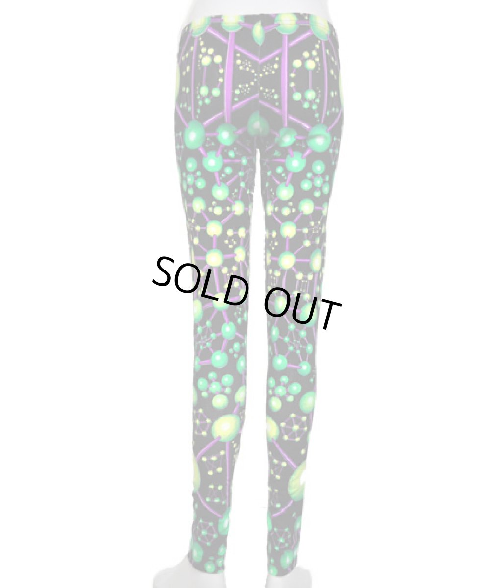 画像2: SPACE TRIBE レギンス「Atomic Alien」 (2)