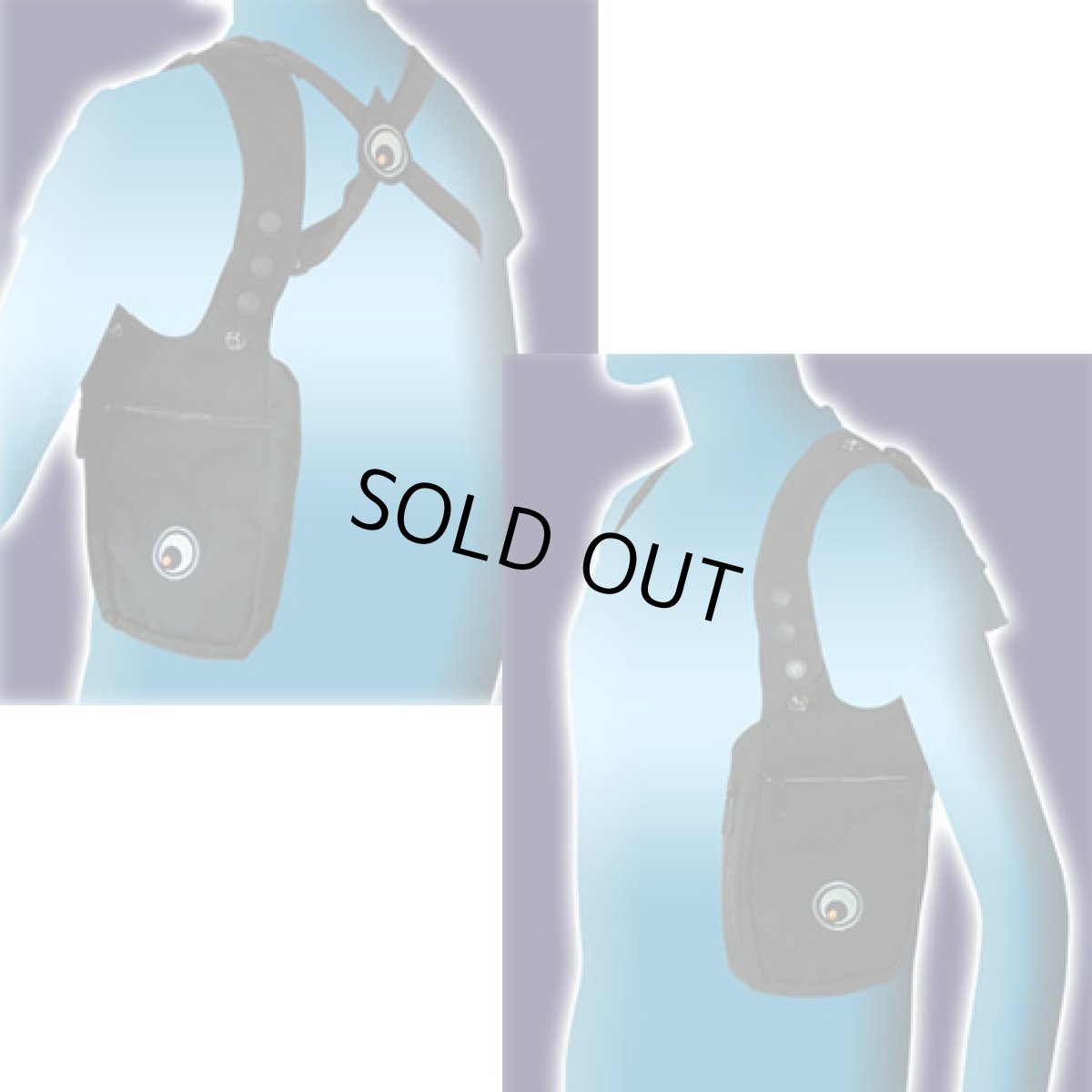 画像5: SPACE TRIBE & ORANGEバッグ/ブラック&オレンジ(S/Mサイズ) (5)