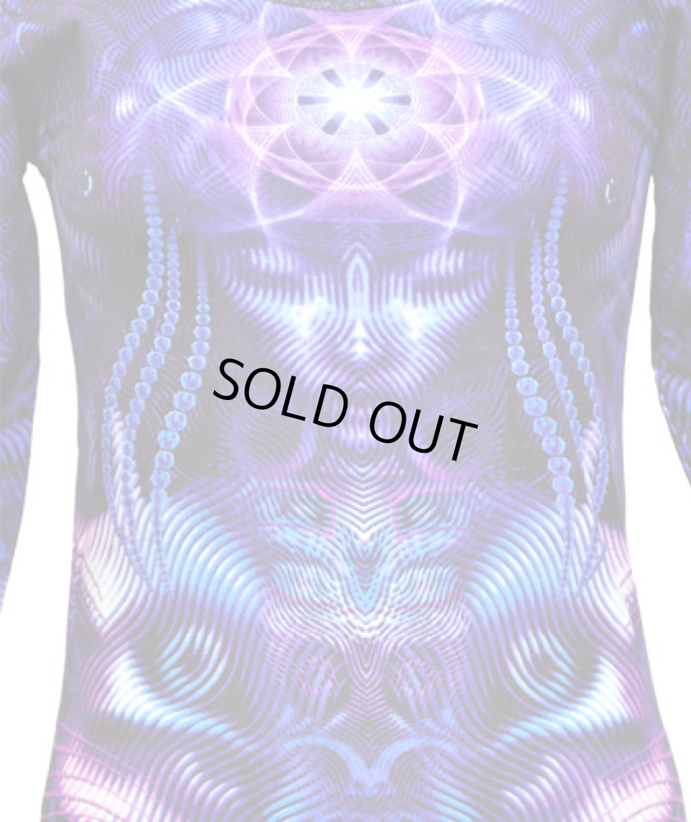 画像2: SPACE TRIBE レディース・長袖カットソー「Violet Foxy Lady」 (2)