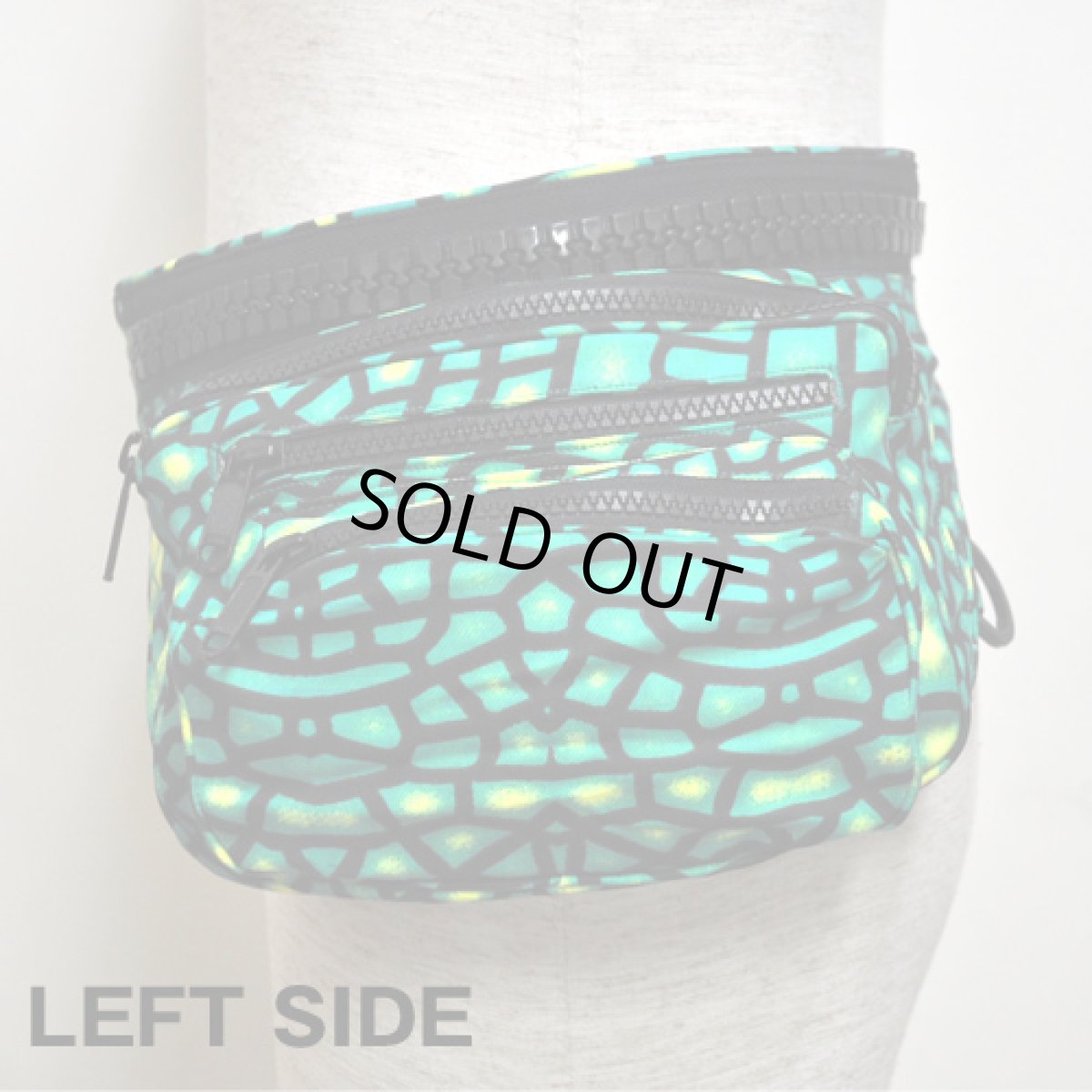 画像3: SPACE TRIBE11ポケットウエストバッグ「Jungle Dragonfly」(BIG ZIP) (3)