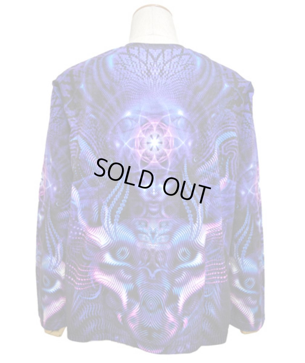 画像4: SPACE TRIBEメンズ・長袖カットソー「Violet Foxy Lady」 (4)