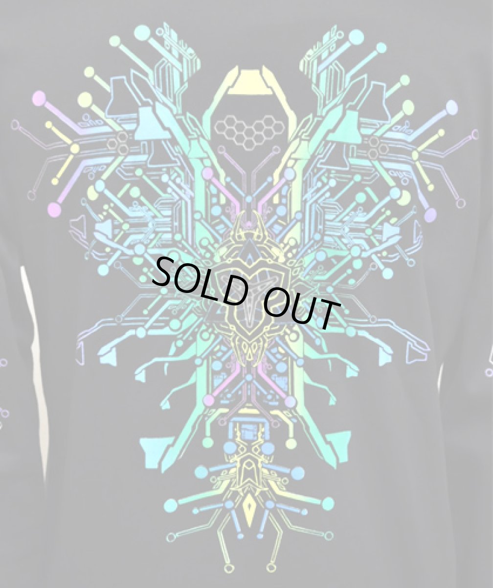 画像5: SPACE TRIBEメンズ・長袖Tシャツ「Techno Sapien」 (5)