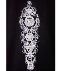 画像3: SPACE TRIBEメンズパーカー「CHAKRA/リフレクター」 (3)