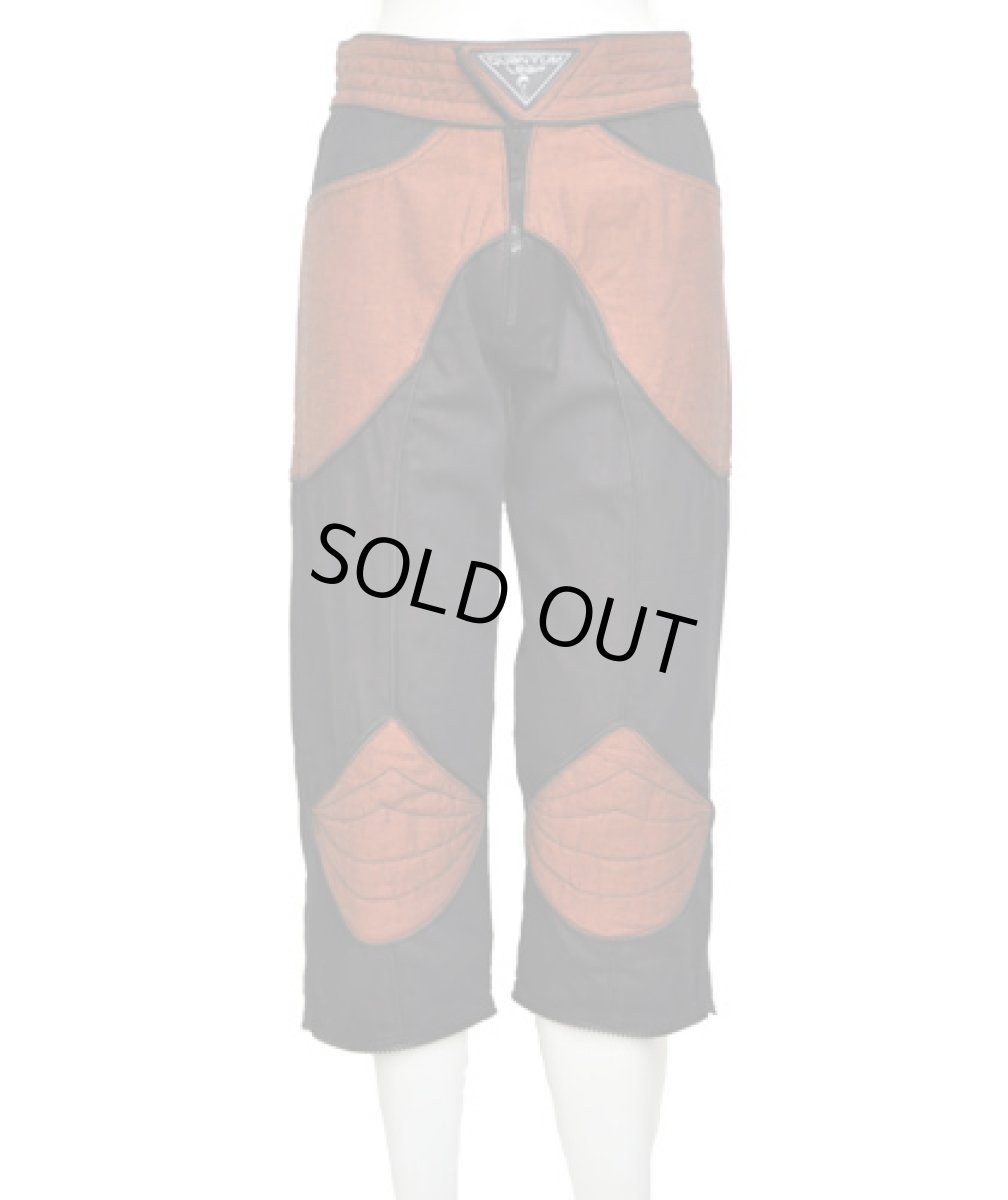 画像5: Quantum Leap レディース・2WAYパンツ / オレンジ&ブラック (5)