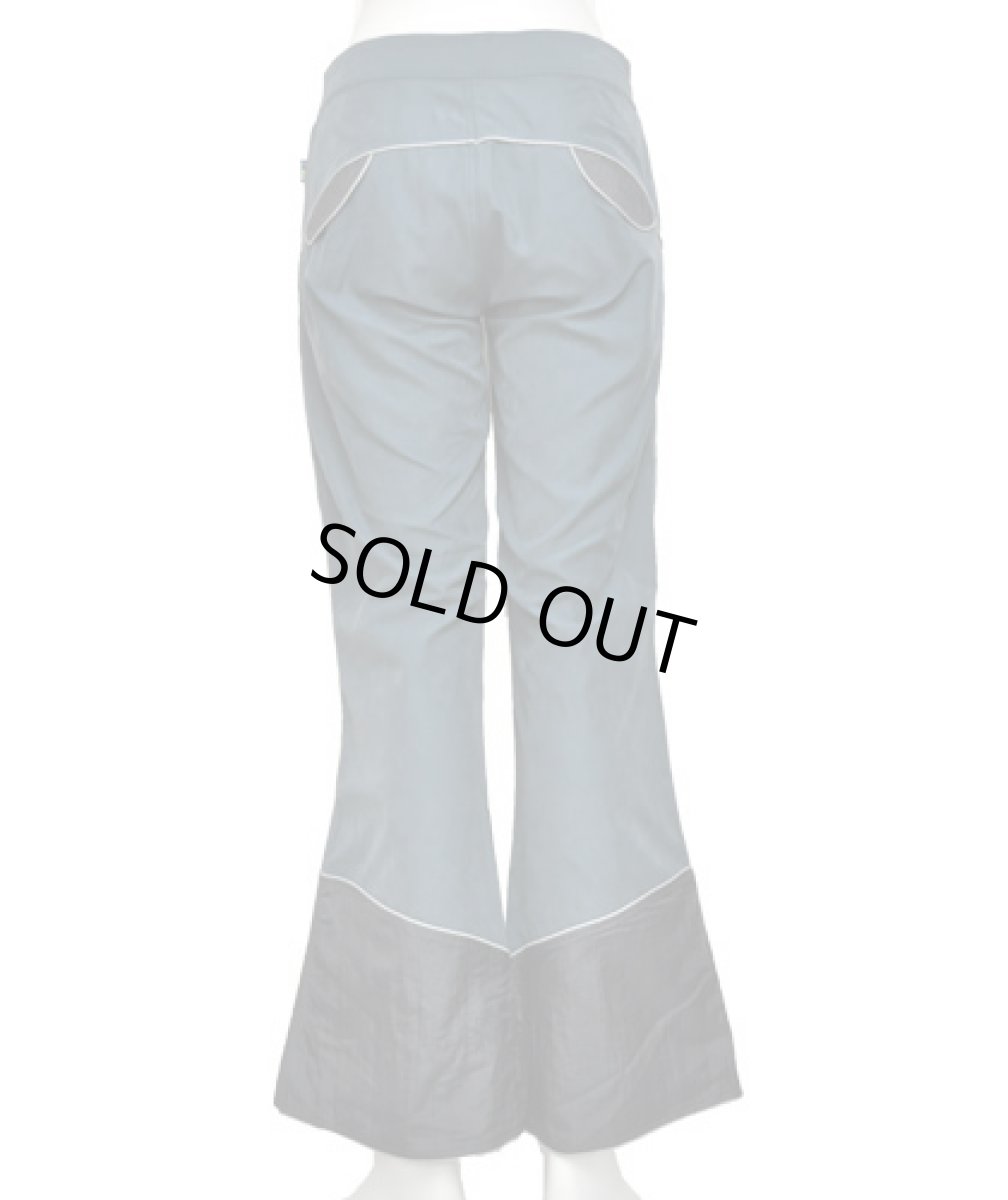 画像3: Moon Walker レディース・フレアパンツ / グリーン (3)