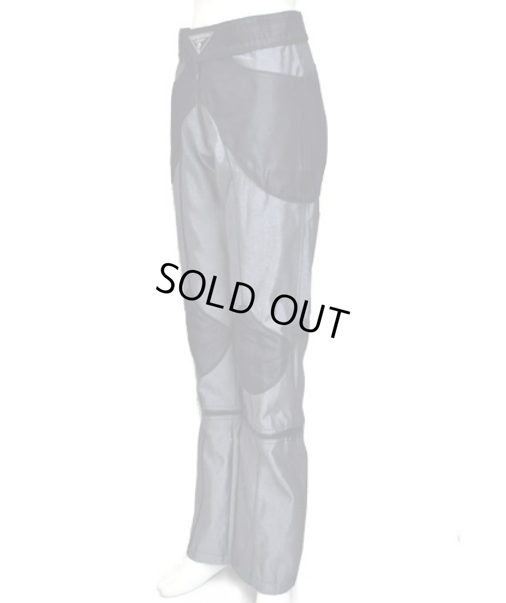 画像2: Quantum Leap レディース・2WAYパンツ / デニムブルー&グレー (2)