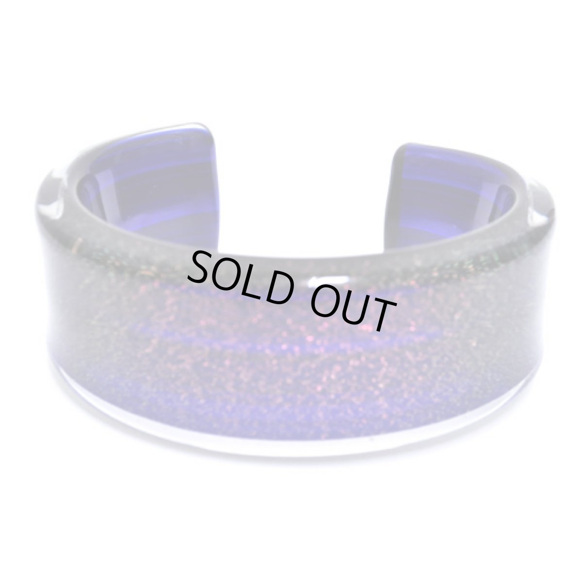 画像2: ダイクロ・ガラスブレスレット (2)