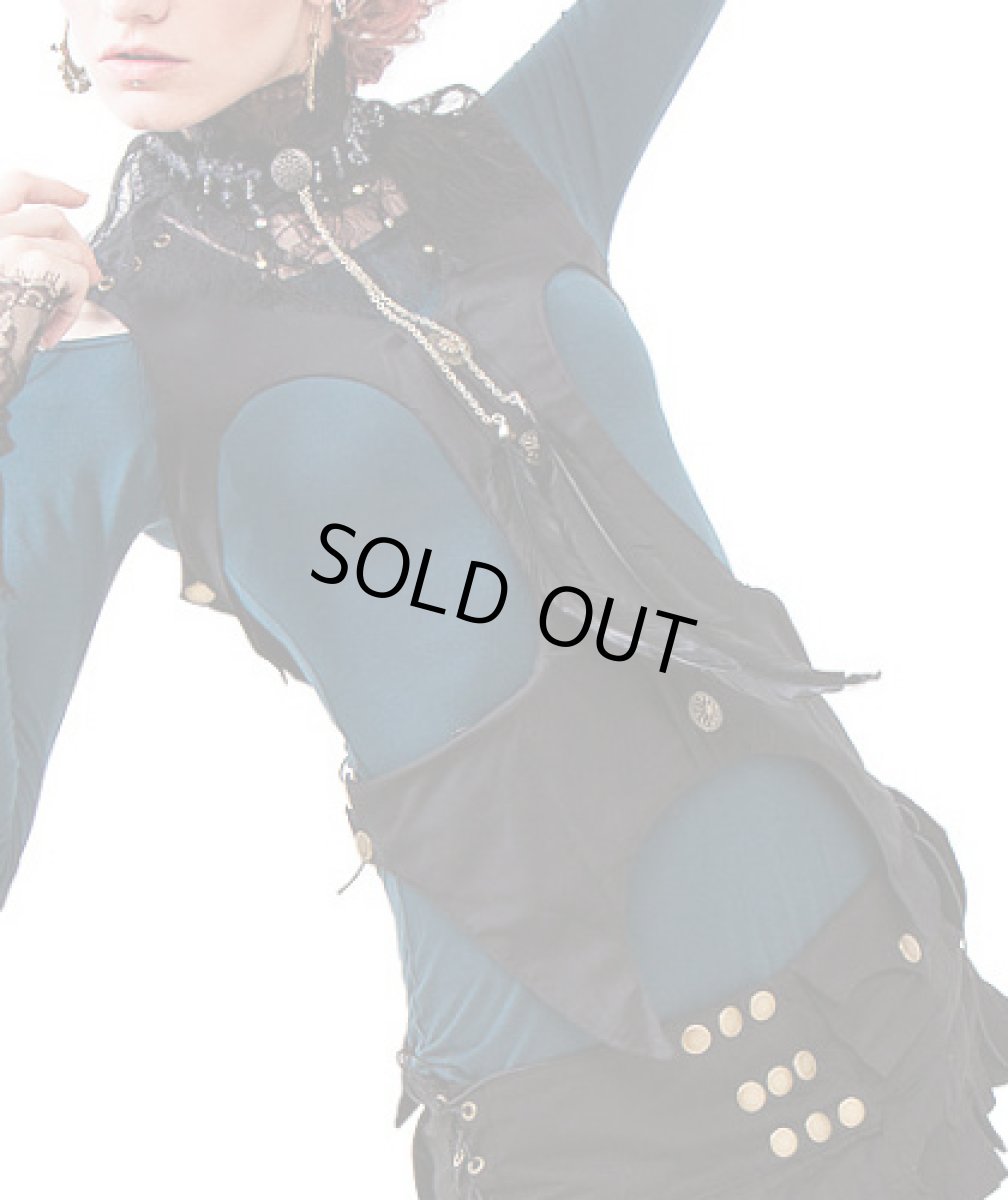 画像2: KAYO - Anime Clothing「ウォリアーベスト / ブラック」 (2)